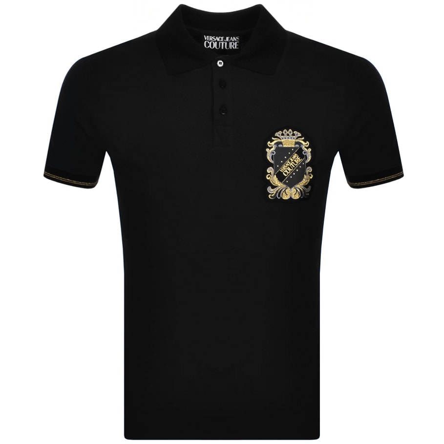 Alternative Image for ProductVersace Jeans Couture Polo T Shirt Black1